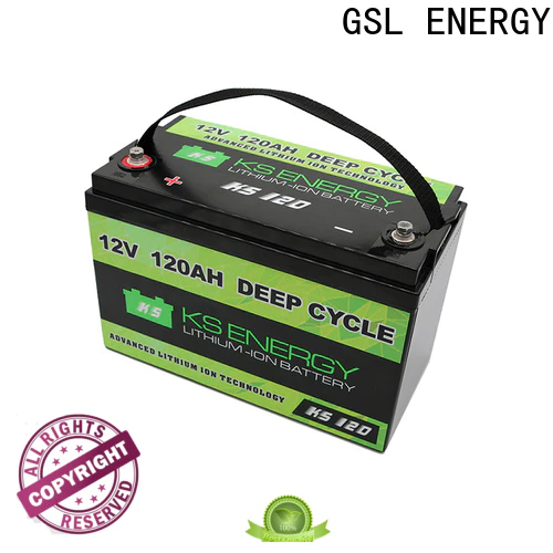 GSL ENERGY enviromental-friendly lithium battery 12v 200ah free maintainence for camping car