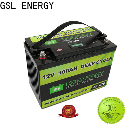 GSL ENERGY 12v 50ah lithium battery short time wide application