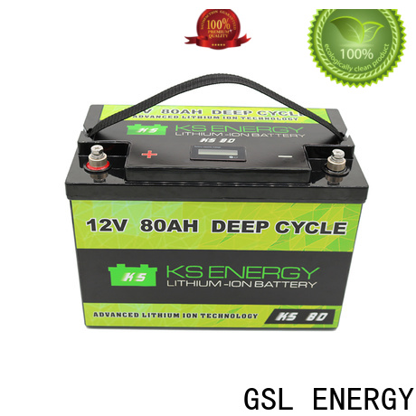 GSL ENERGY quality-assured lithium battery 12v 200ah short time wide application