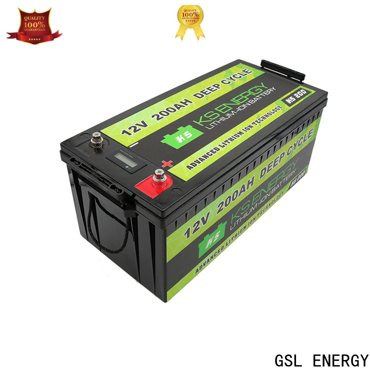 quality-assured solar batteries 12v 200ah free maintainence for camping car