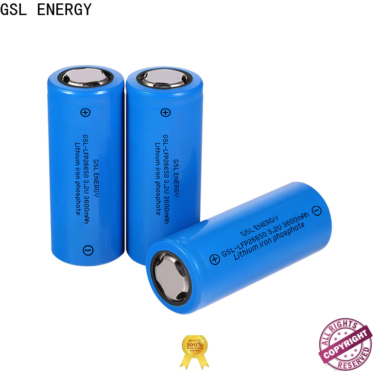 GSL ENERGY durable 26650 battery manufacturers factory direct quality