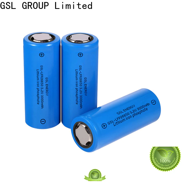 GSL ENERGY wholesale 26650 lithium rechargeable battery supply quality