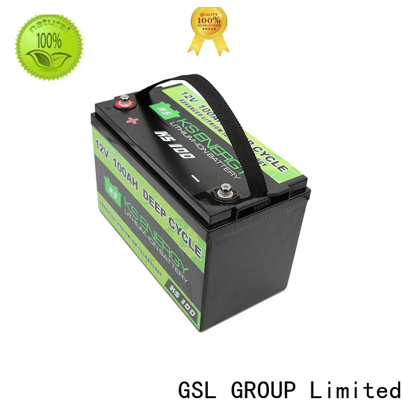 GSL ENERGY lifepo4 battery 100ah high rate discharge wide application