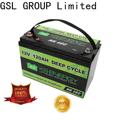 GSL ENERGY enviromental-friendly lithium car battery free maintainence for camping car