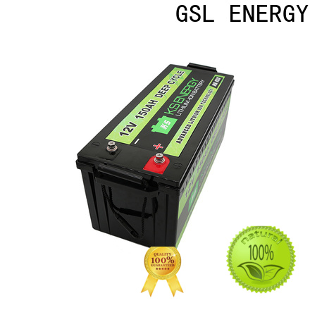GSL ENERGY 2020 hot-sale 12v solar battery free maintainence for camping car