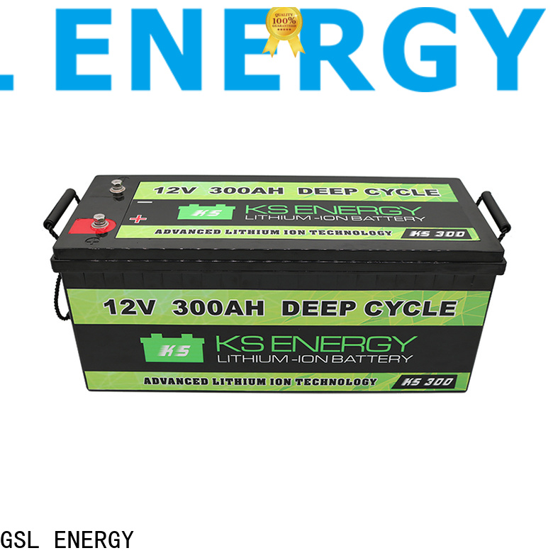 GSL ENERGY quality-assured rv battery short time for camping car