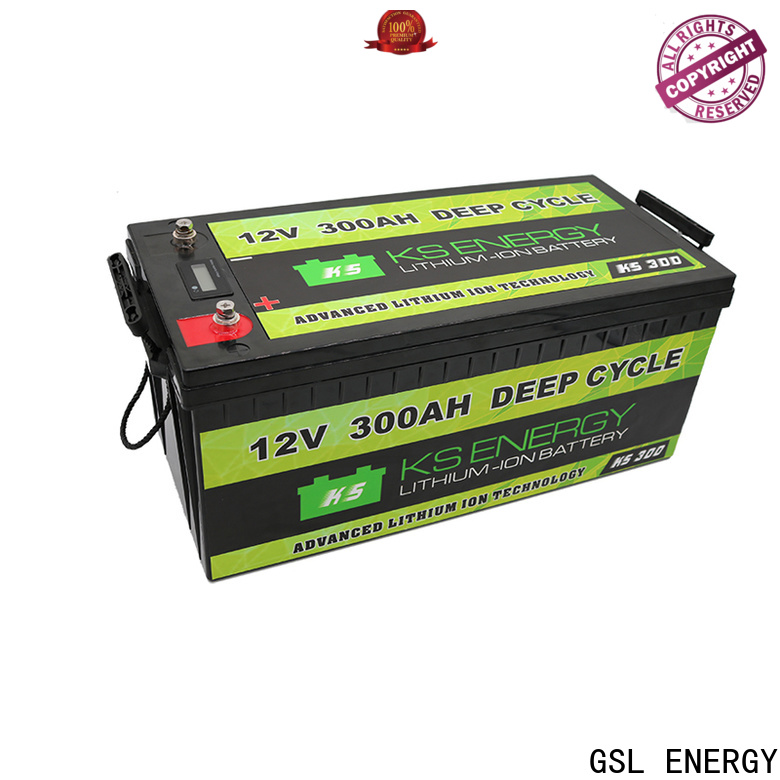 GSL ENERGY enviromental-friendly 12v solar battery free maintainence wide application