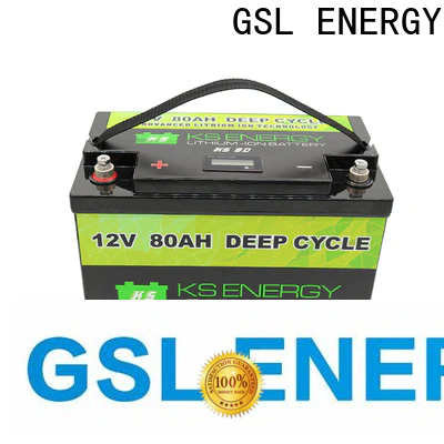 GSL ENERGY enviromental-friendly solar batteries 12v 200ah high rate discharge for camping car