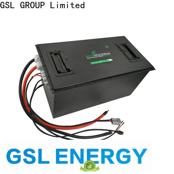 GSL ENERGY oem & odm 48v lithium ion battery 100ah long service factory