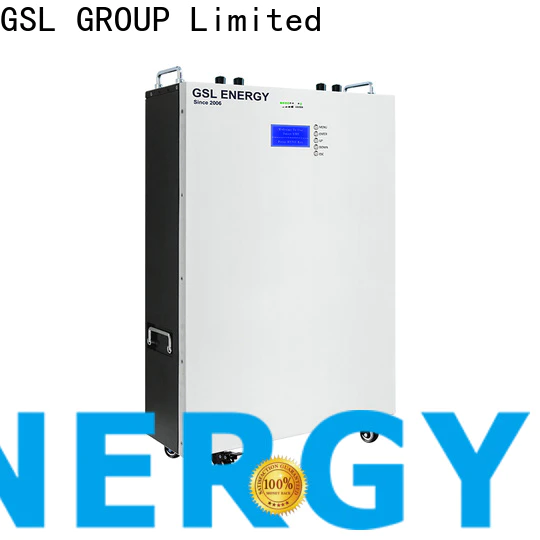 GSL ENERGY lithium ion battery pack fast charged renewable energy