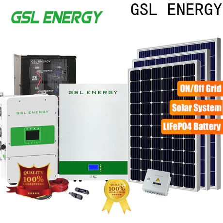 GSL ENERGY solar energy system intelligent control fast delivery
