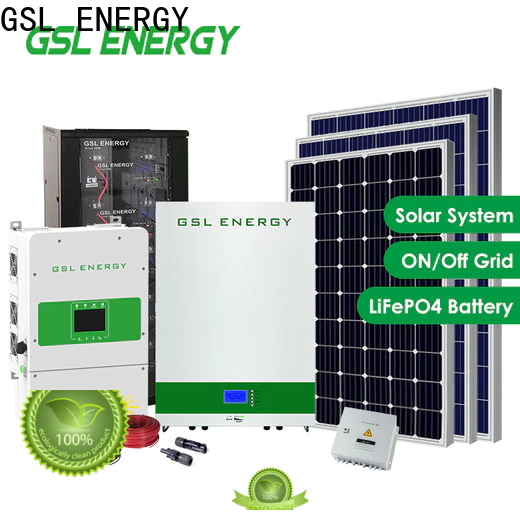 GSL ENERGY home solar power system intelligent control large capacity