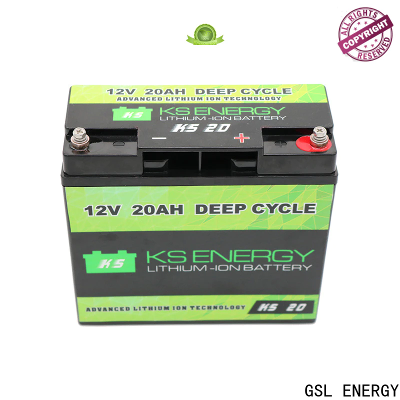 GSL ENERGY enviromental-friendly lithium battery 12v 100ah short time high performance