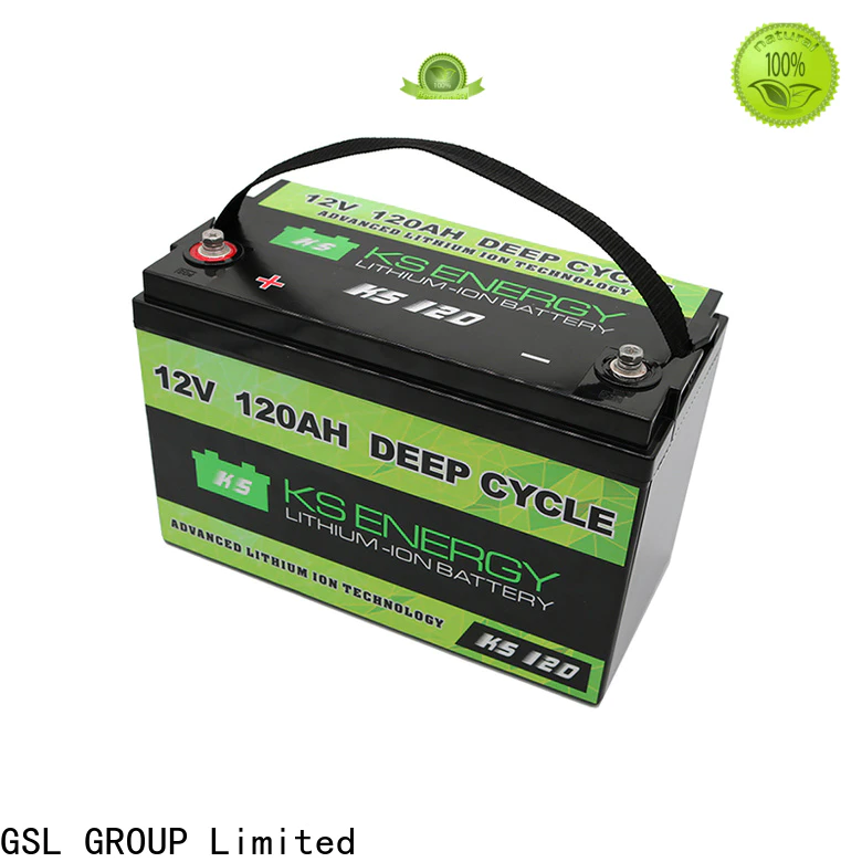 GSL ENERGY 2020 hot-sale solar battery 12v 100ah free maintainence high performance