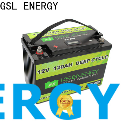 GSL ENERGY 2020 hot-sale lifepo4 battery pack short time wide application