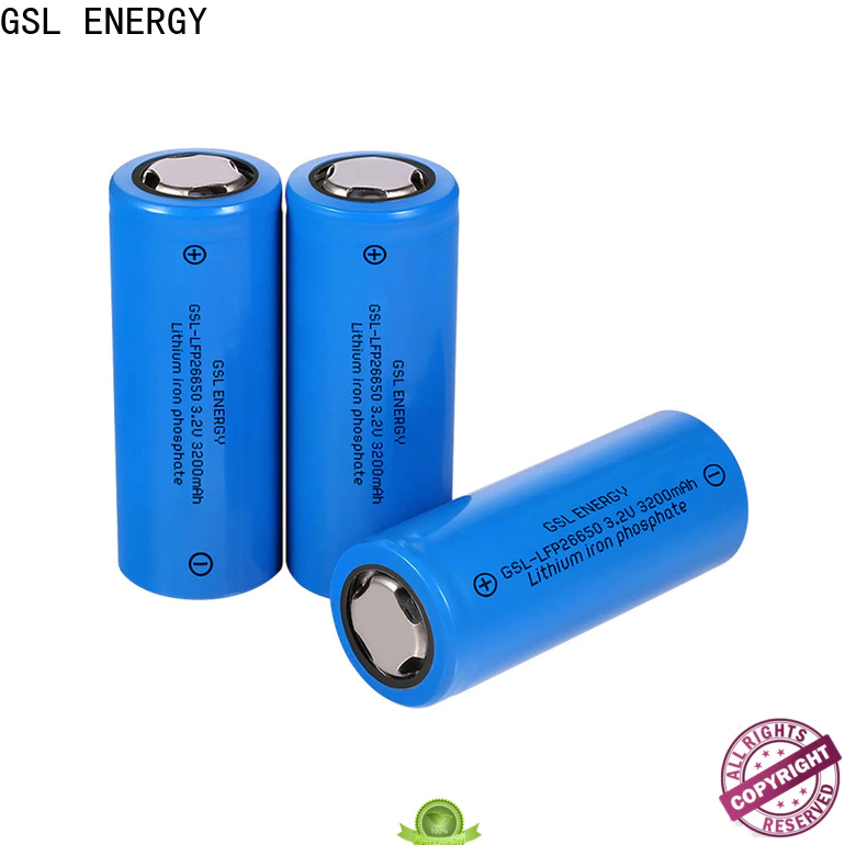 GSL ENERGY 26650 lithium ion battery manufacturer
