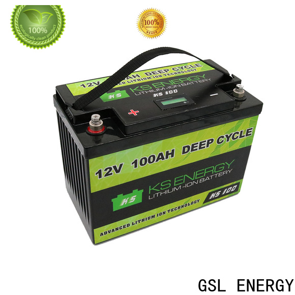 GSL ENERGY lithium battery 12v 100ah high rate discharge high performance