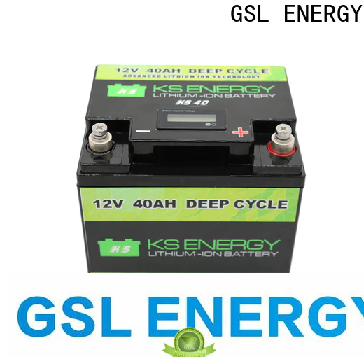GSL ENERGY 100ah solar battery short time high performance