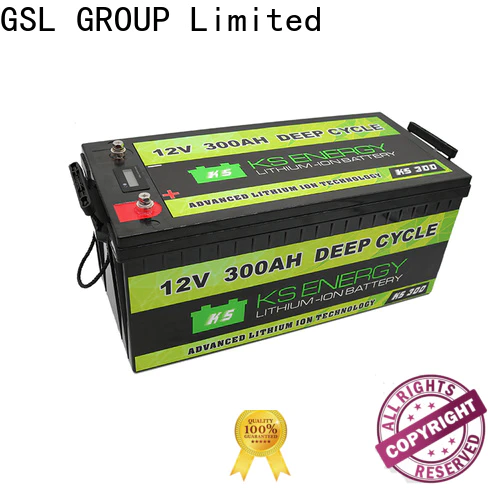 GSL ENERGY 2020 hot-sale rv battery free maintainence wide application
