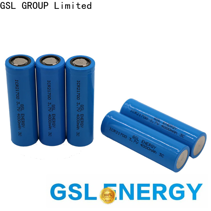 GSL ENERGY Top 21700 battery cell custom manufacturers