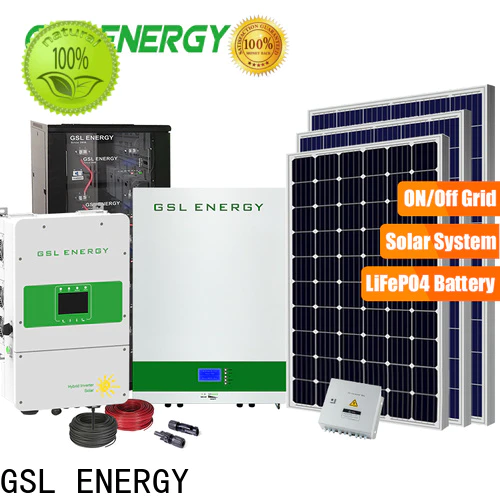 GSL ENERGY manufacturing solar energy storage system intelligent control bulk supply