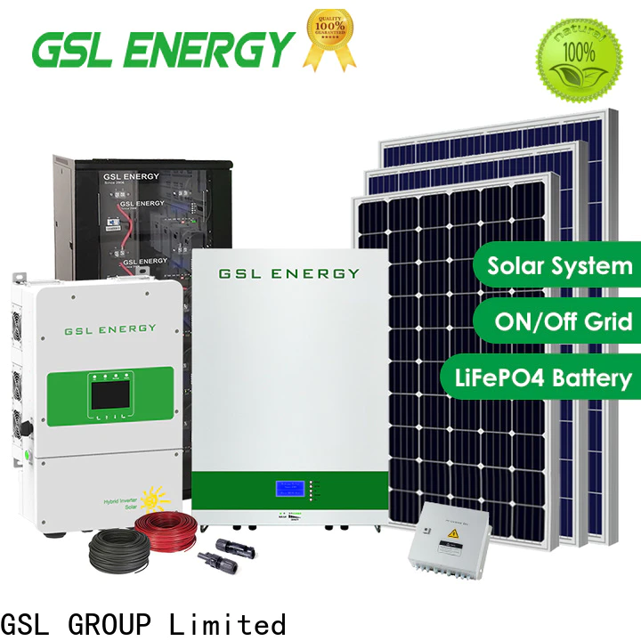 GSL ENERGY wholesale renewable energy systems adjustable bulk supply