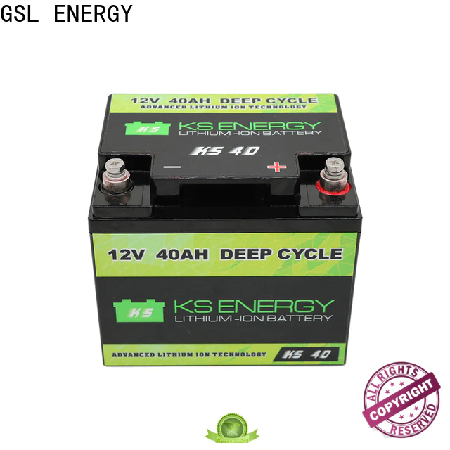 GSL ENERGY 2020 hot-sale lifepo4 solar battery high rate discharge high performance