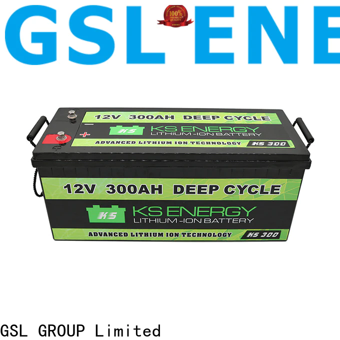 GSL ENERGY 100ah solar battery high rate discharge wide application