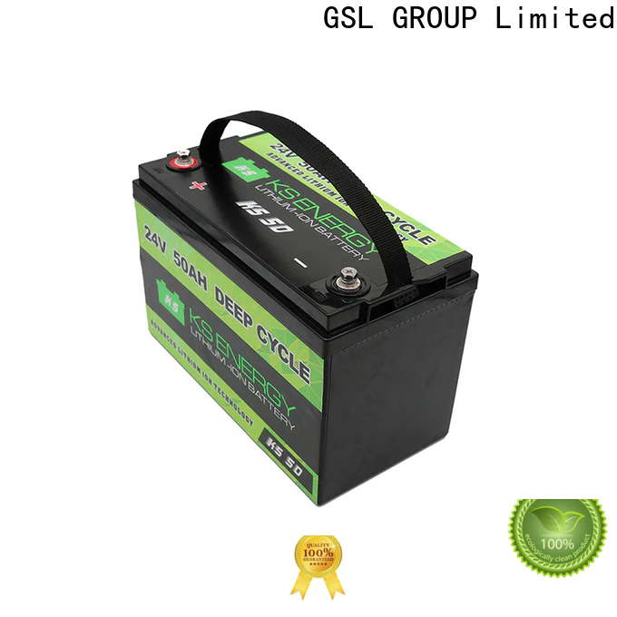 GSL ENERGY high-stability solar batterie 24v large capacity