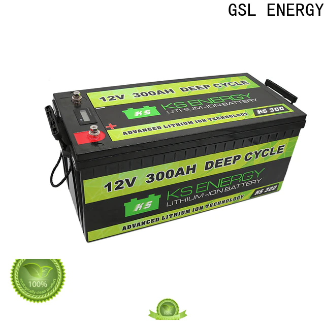 GSL ENERGY solar battery 12v short time for camping car