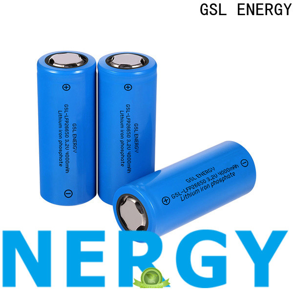 GSL ENERGY 26650 rechargeable lithium battery factory direct competitive price