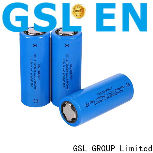 GSL ENERGY top-performance lithium ion 26650 factory direct competitive price