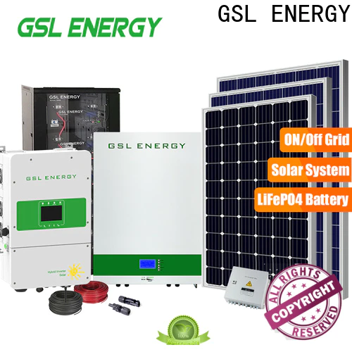 GSL ENERGY factory direct solar energy system for home high-speed large capacity