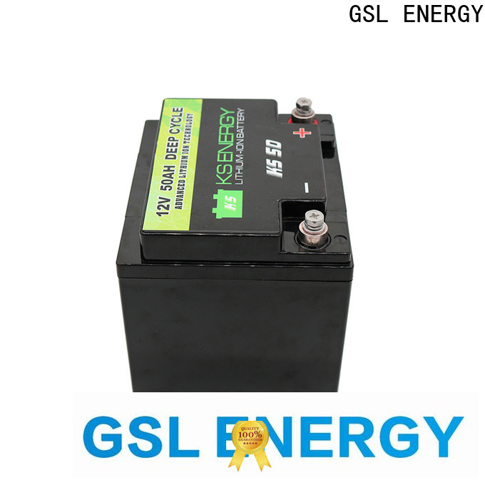 GSL ENERGY lithium rv battery short time for camping car