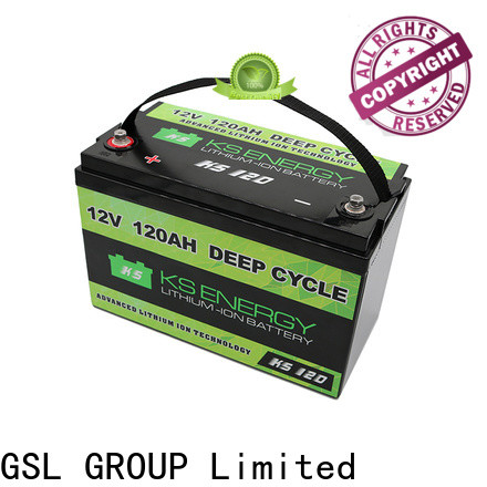 GSL ENERGY rv battery short time for camping car
