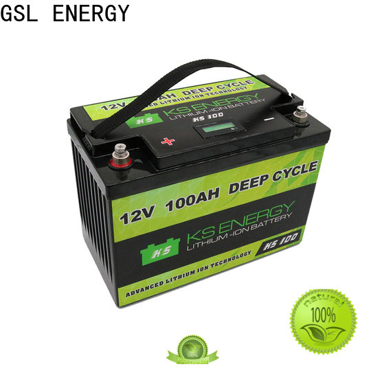 GSL ENERGY 12v solar battery short time wide application