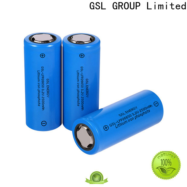 GSL ENERGY durable 26650 lithium ion battery competitive price