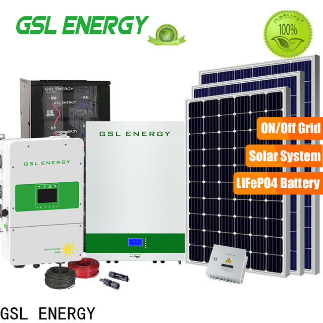 GSL ENERGY factory direct solar energy storage system intelligent control bulk supply