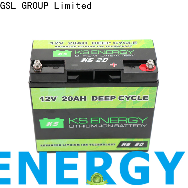 GSL ENERGY lifepo4 battery 12v free maintainence wide application