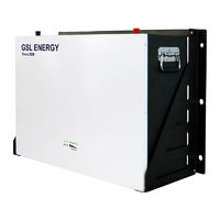 GSL ENERGY Lifepo4 24V 100Ah Power wall Lithium Ion Battery 2.4Kwh For Home Energy Storage