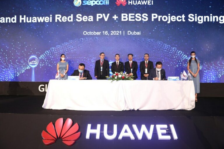 news-GSL ENERGY-Huawei signs 1,300MWh solar-charged battery contract for Saudi Arabia’s Red Sea Proj