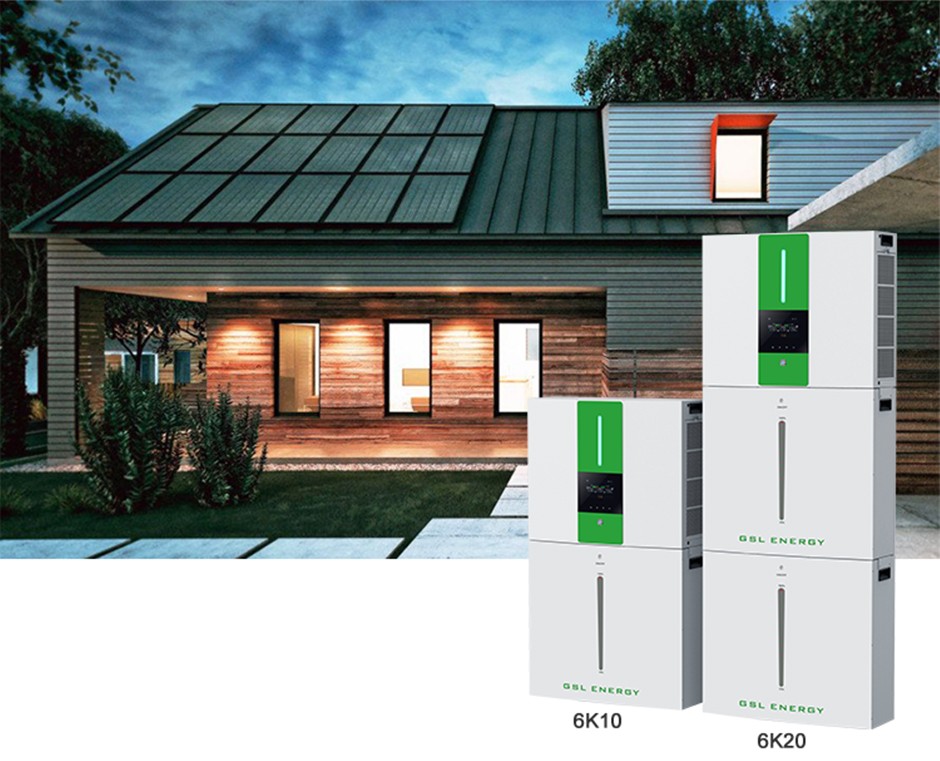 product-GSL ENERGY-GSL Energy High Efficiency All In One 6Kw Solar Inverter Li-ion 48V 20Kwh Lithium
