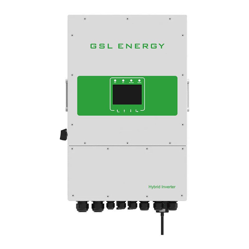 GSL Energy Smart Hybrid Inverter 10Kw Built In MPPT Controller Three Phase Home Power Inverter Low Voltage Battery With WiFi