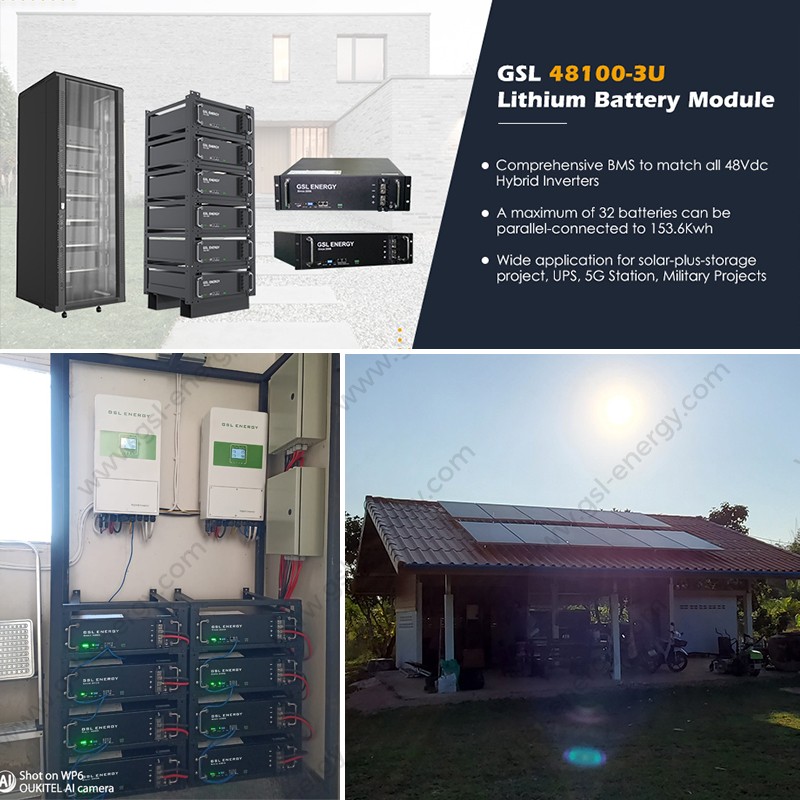 news-GSL 48Kwh Rack Batteries Perfectly Installed for Solar Systems in Lebanon-GSL ENERGY-img