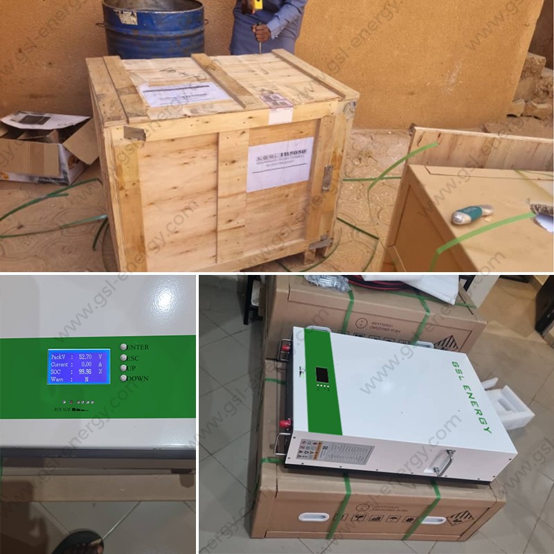 news-GSL 10Kwh Wall Mount Batteries Perfectly Installed for Solar Systems in Niger-GSL ENERGY-img