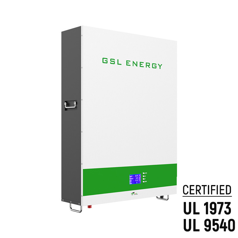 GSL Energy High Power 14.33Kwh Battery 51.2V 280Ah Lifepo4 Lithium Tesla Solar Home Power Storage Wall Solar System
