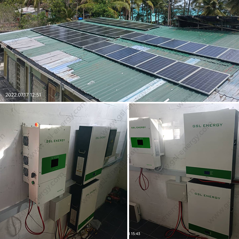 Gsl 20kwh Wall Mounted Lithium Ion Batteries Solar Storage System Was Installed Successfully In 8546