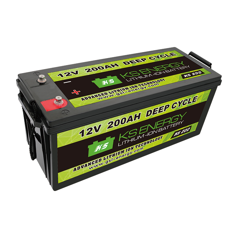Safe And Lightweight LED Display 12V 80Ah Lithium Iron Battery