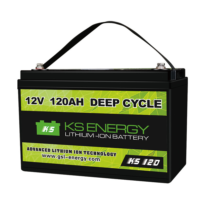 LiFePO4 Rechargeable Batteries 3.2v Baseline Battery 12V 120Ah Lithium Phosphate With LED Capacity Display