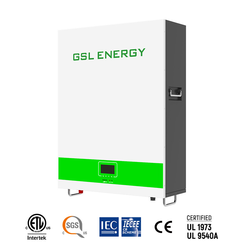 GSL Energy CB IEC62619 CE-EMC Solar Lifepo4 Battery Home Power Storage Wall 10Kwh 51.2V 200Ah Lithium-ion Batteries for House